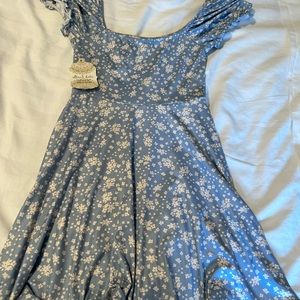 Altar’d State blue floral dress